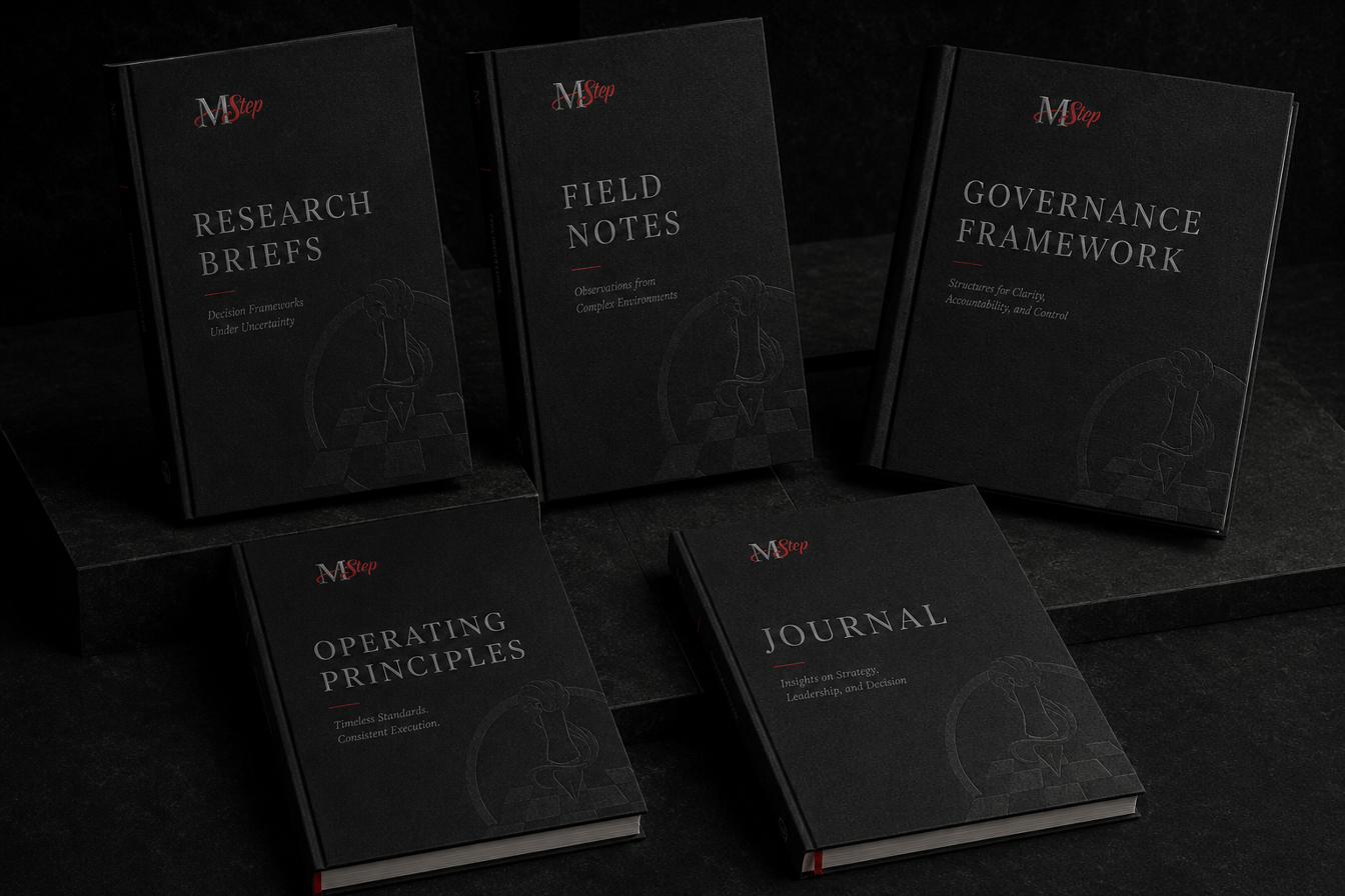MStep publications — five volumes